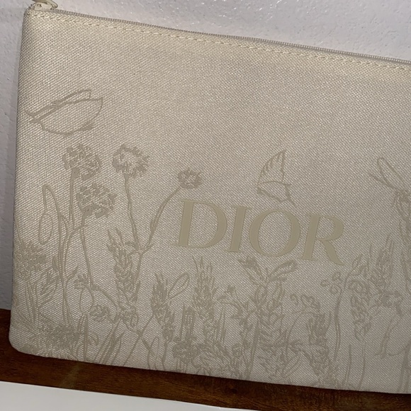 Dior Floral Cosmetics Pouch - Picture 3 of 7